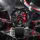 All black and red hands / Mesh belt